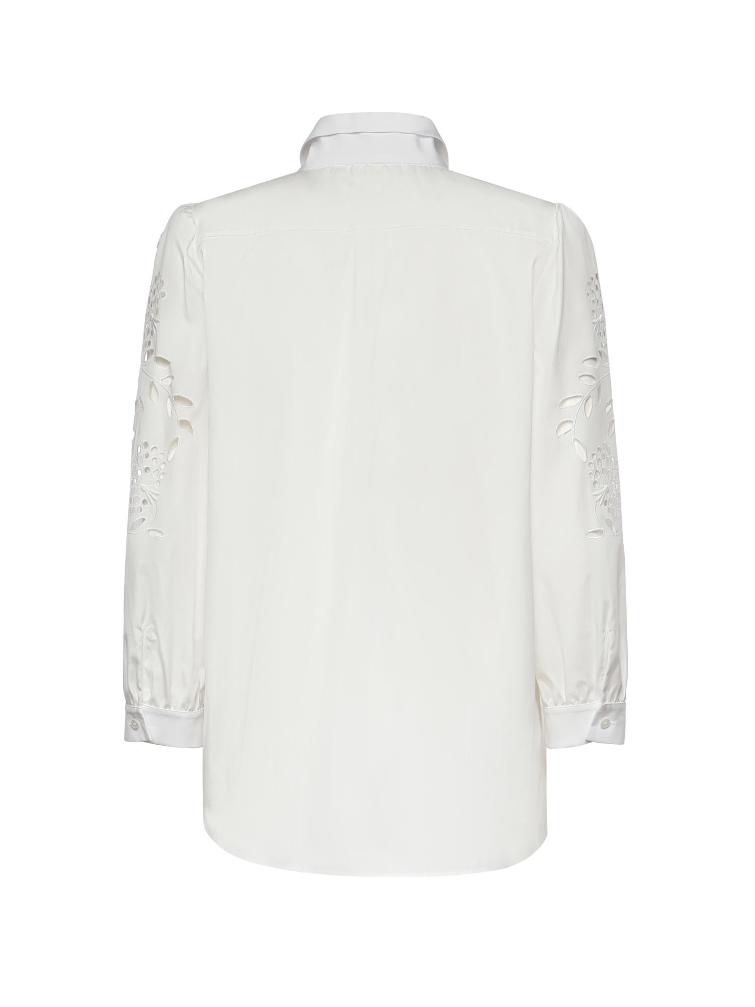 Camicia in popeline ricamata 8B3AB820 9VN0BO VALENTINO GARAVANI 