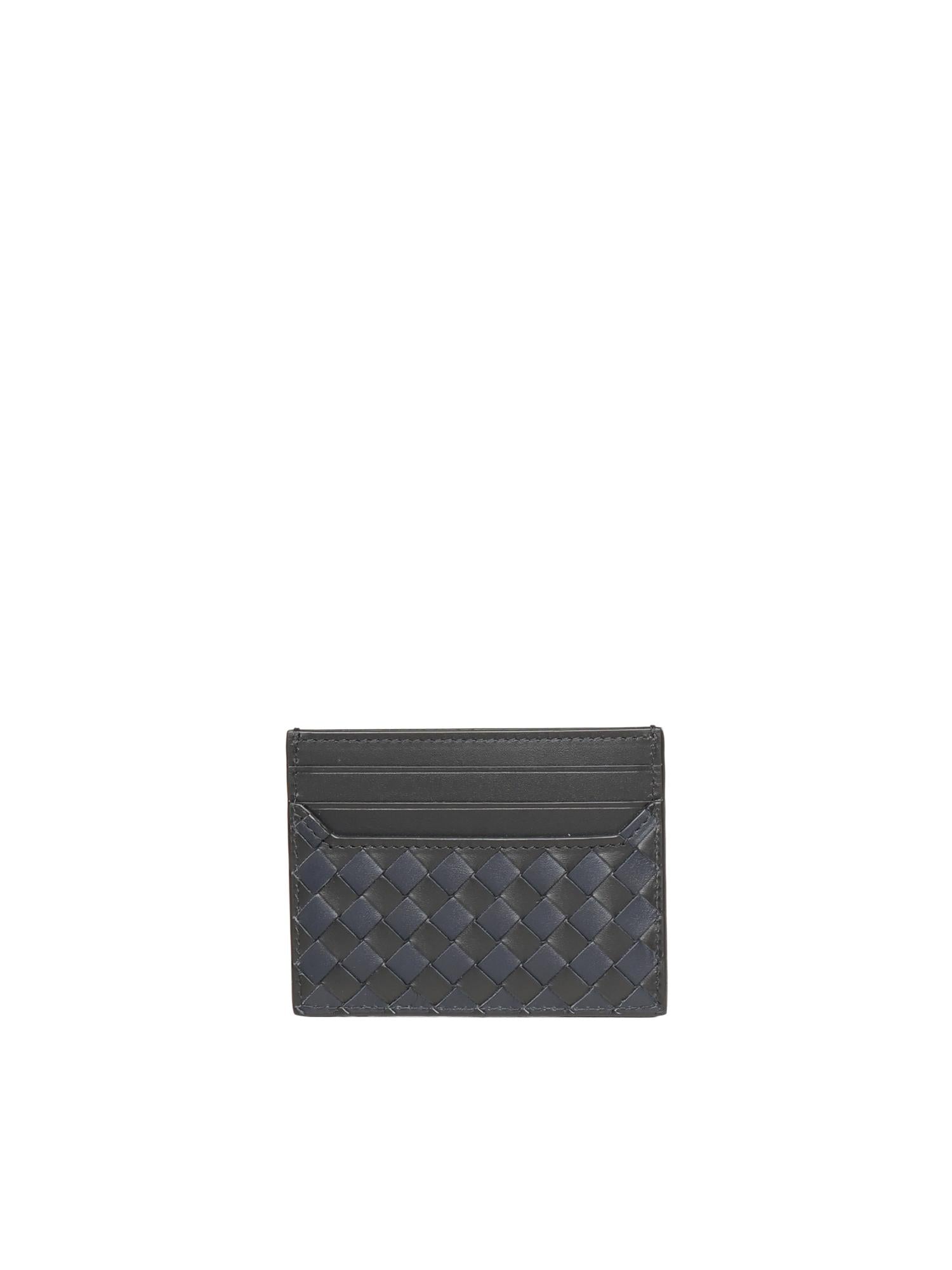 Portacarte Intrecciato in pelle 817397 V5I411126 BOTTEGA VENETA 