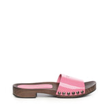 Zoccoli in vernice con logo 5Z425E 069F0638 MIU MIU 