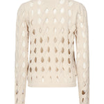 Cardigan in maglia traforata 105191 A2LWC00 PINKO 