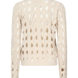 Cardigan in maglia traforata 105191 A2LWC00 PINKO 