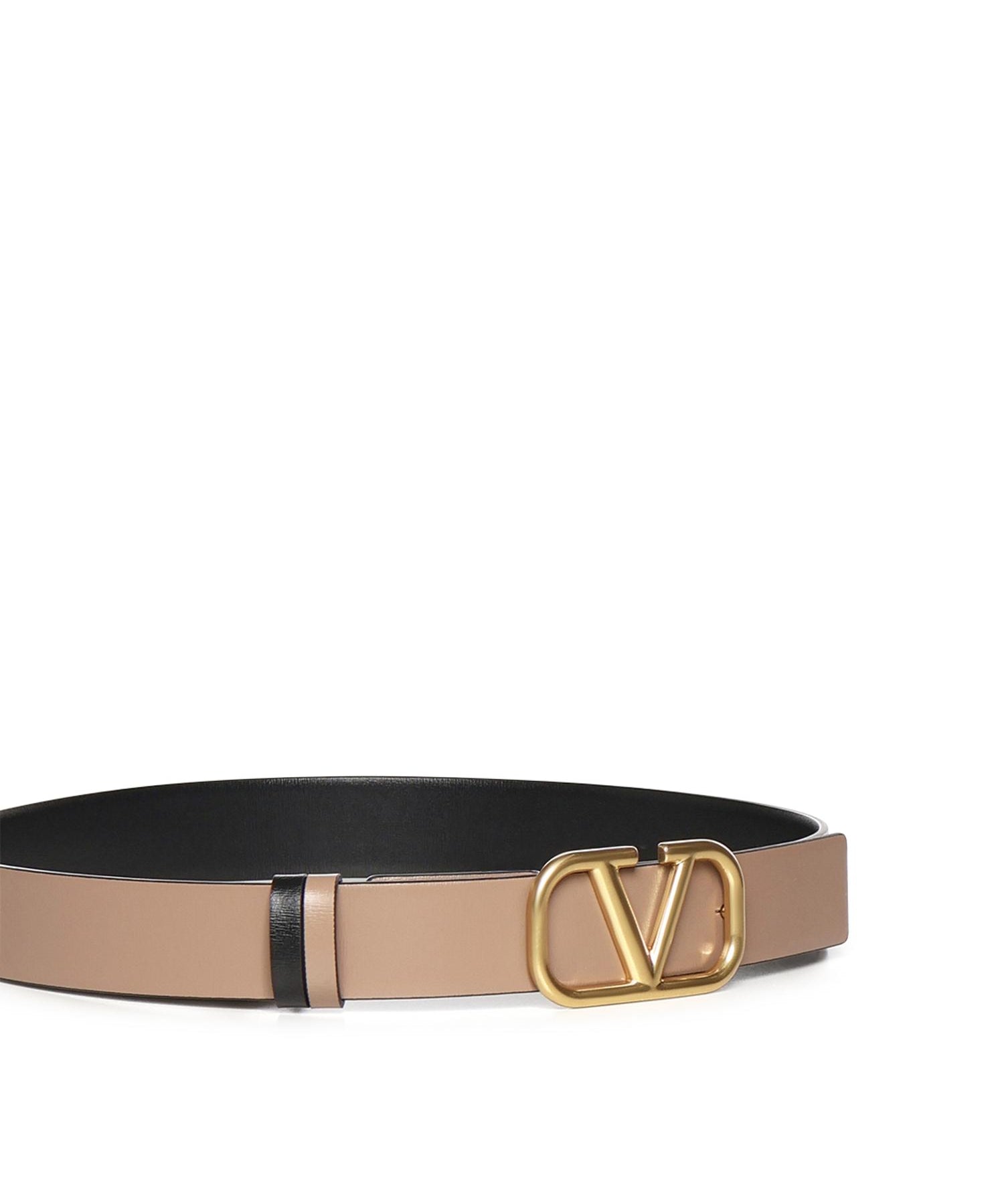 Cintura Reversibile VLogo Signature in vitello 8W2T0T15 ZFRLC8 VALENTINO GARAVANI 
