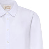 Camicia in seersucker con ricamo BRIG001 00799L MC2 SAINT BARTH 