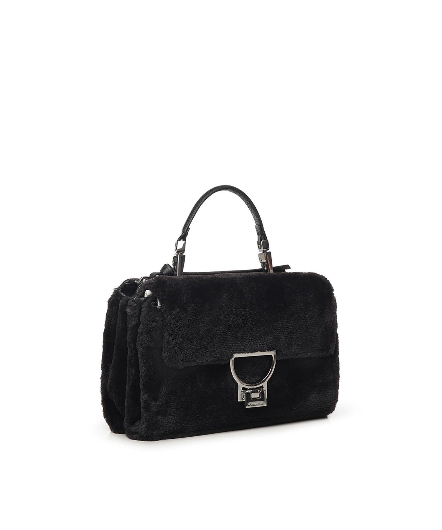 Borsa Arlettis in pelliccia sintetica e pelle<BR/> E1T3I55B701 001 COCCINELLE 