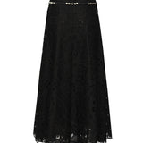 Gonna midi Rhiannon con ricamo 4248SSS251 BLK ZIMMERMANN 