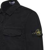 Overshirt in raso di cotone con logo L1S151200015 S0012V0029 STONE ISLAND 