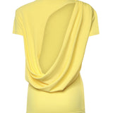 Top Mistral in jersey di viscosa fluido TOW00912AJ00253 250 JACQUEMUS 