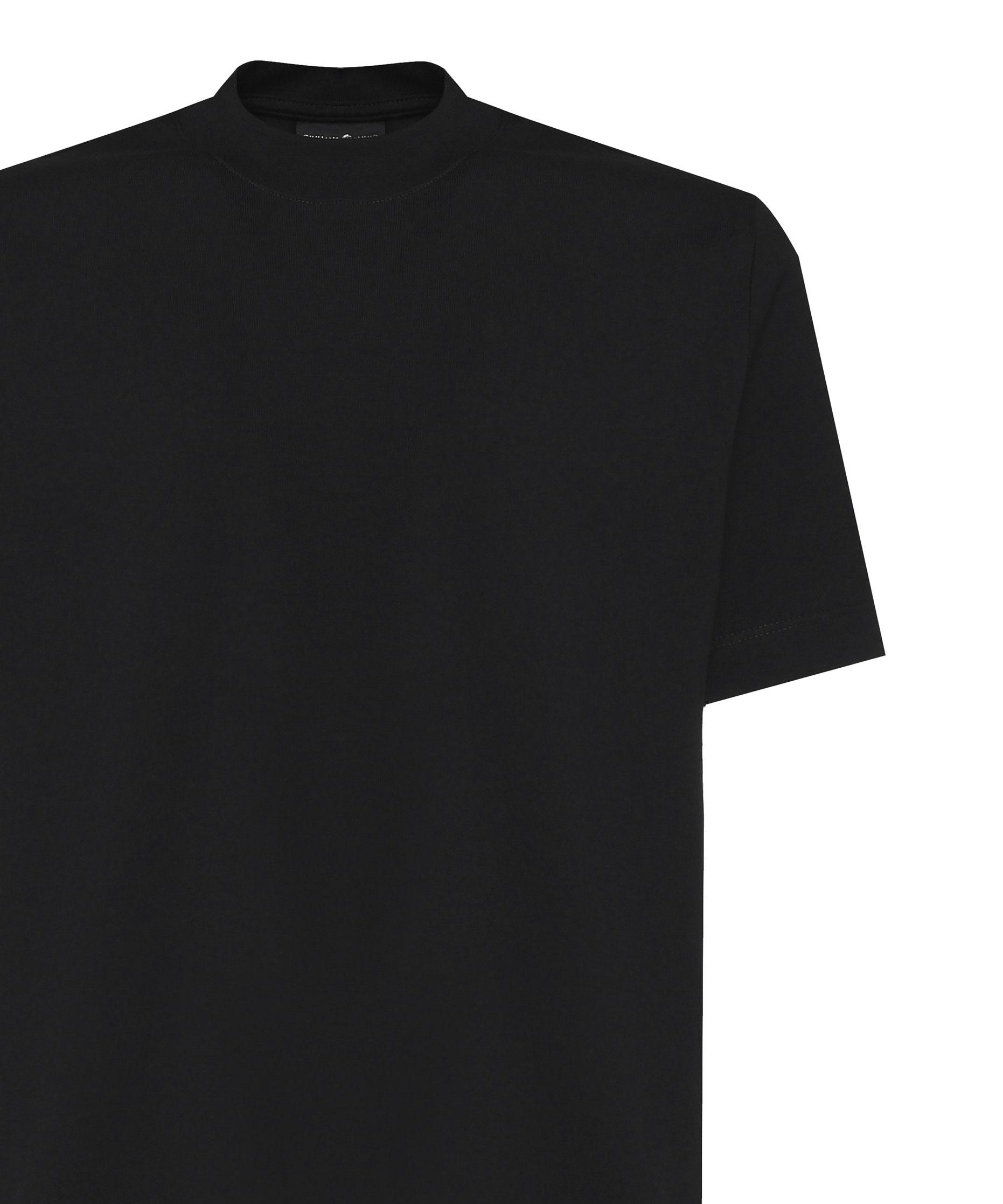 T-shirt Fuego in cotone FUEGO NERO GIULIANO GALIANO 