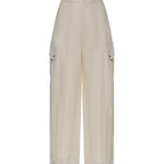 Pantaloni fluidi in cotone 106278 A2ERC03 PINKO 