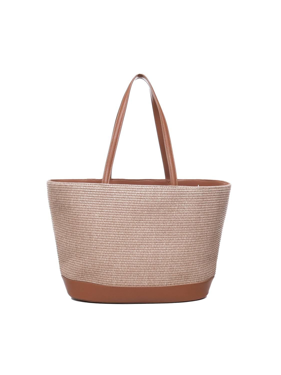 Borsa shopping Cat 73BS7OG01 CATNATURALE/CUOIO V° 73 