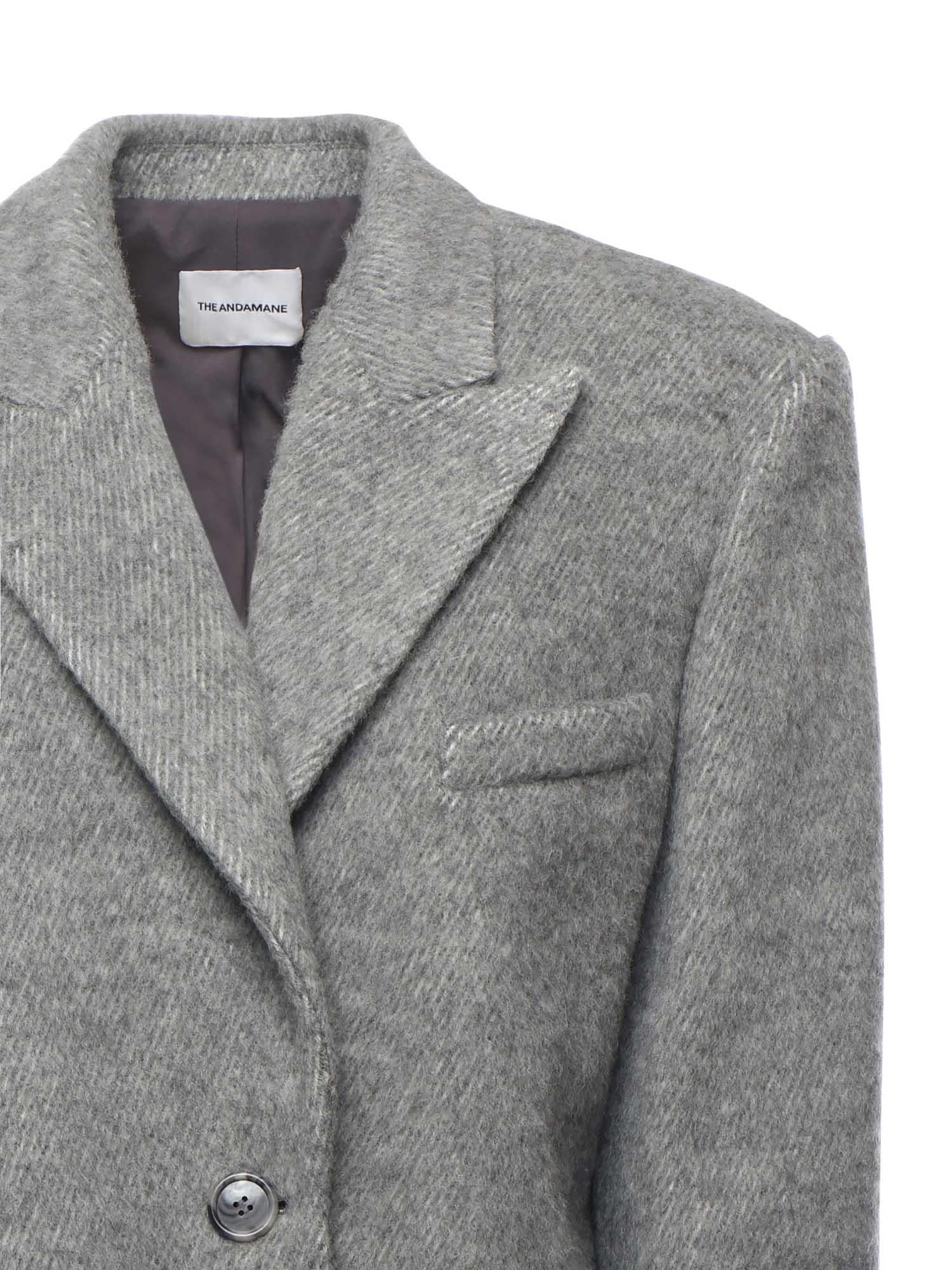 Blazer monopetto Teresa T182030B TNW047GREY THE ANDAMANE 