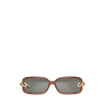 Occhiali da sole rettangolari Knot 861357 VBL802002 BOTTEGA VENETA 