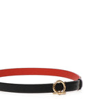 Cintura reversibile con Gancini<BR/> 230372 780478004 FERRAGAMO 