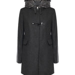 Toggle Coat in panno di lana mélange<BR/> NAW59513430XMY B803 FAY 