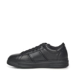 Sneaker in pelle con banda a contrasto EM003701 AF18017MC005 EMPORIO ARMANI 