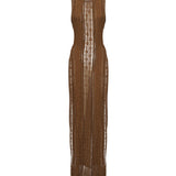 Vestito lungo Ila 255614 BROWN CHARO RUIZ 