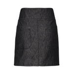 Minigonna in denim con cintura 225DJU271DE0035 9011 COURREGES 