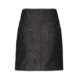 Minigonna in denim con cintura 225DJU271DE0035 9011 COURREGES 