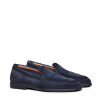 Mocassino in suede MGAR18829OOTS EAAU60 SANTONI 
