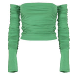 Top drappeggiato T130705A TJV020409 THE ANDAMANE 