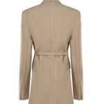 Blazer lungo doppiopetto in lana 2522046051600 001 SPORTMAX 