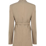 Blazer lungo doppiopetto in lana 2522046051600 001 SPORTMAX 