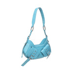 Borsa a spalla Y2K.001 FBBP70001COC -TURCHESE/NIKEL BIASIA 