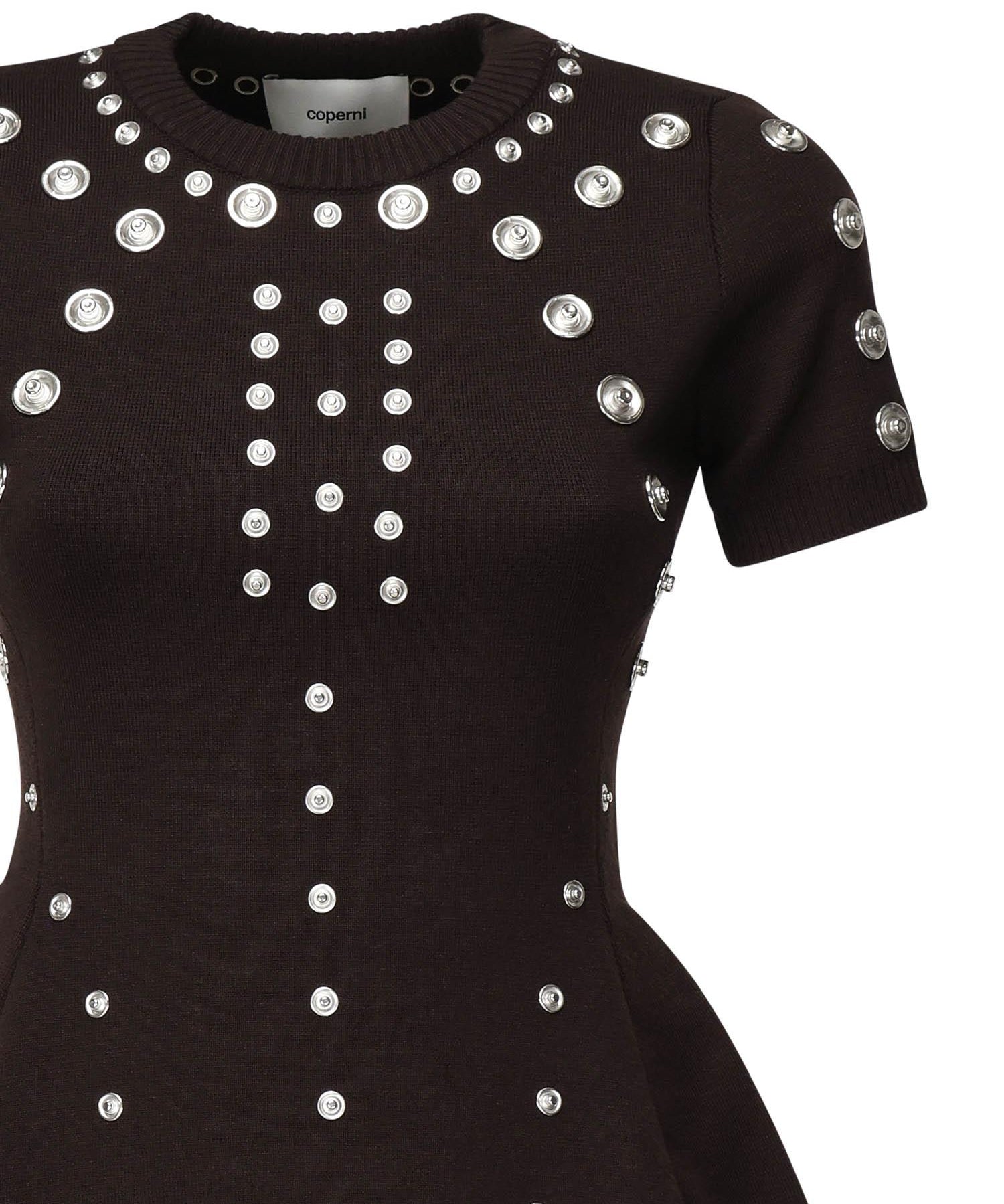 Mini abito Snap COPML164Y3019 BROWN COPERNI 