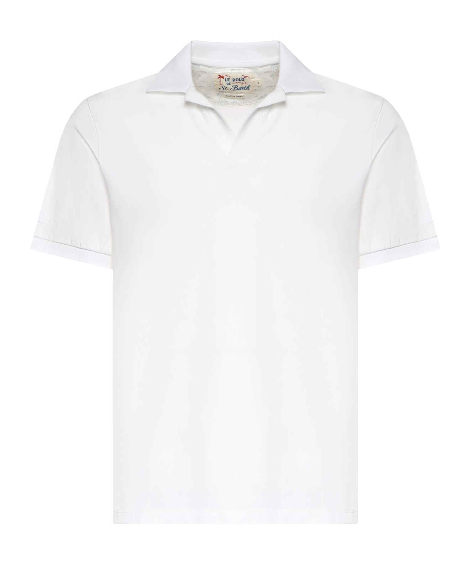 Polo in piquet di cotone CHS0001 00123L MC2 SAINT BARTH 