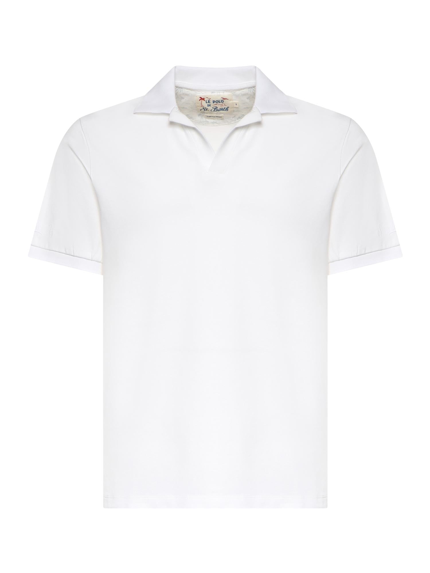 Polo in piquet di cotone CHS0001 00123L MC2 SAINT BARTH 