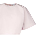 T-shirt in taffetà AA9H1193W039A 416 ALAIA 