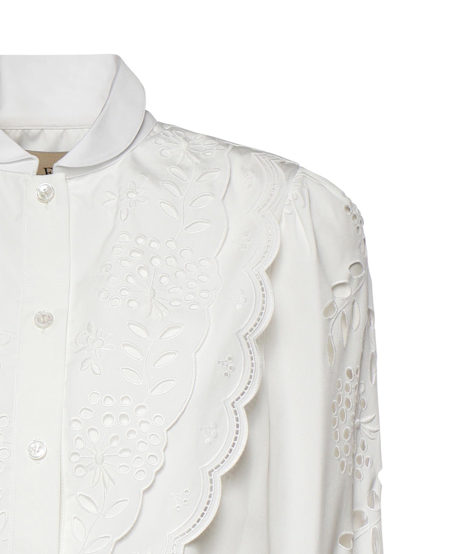 Camicia in popeline ricamata 8B3AB820 9VN0BO VALENTINO GARAVANI 