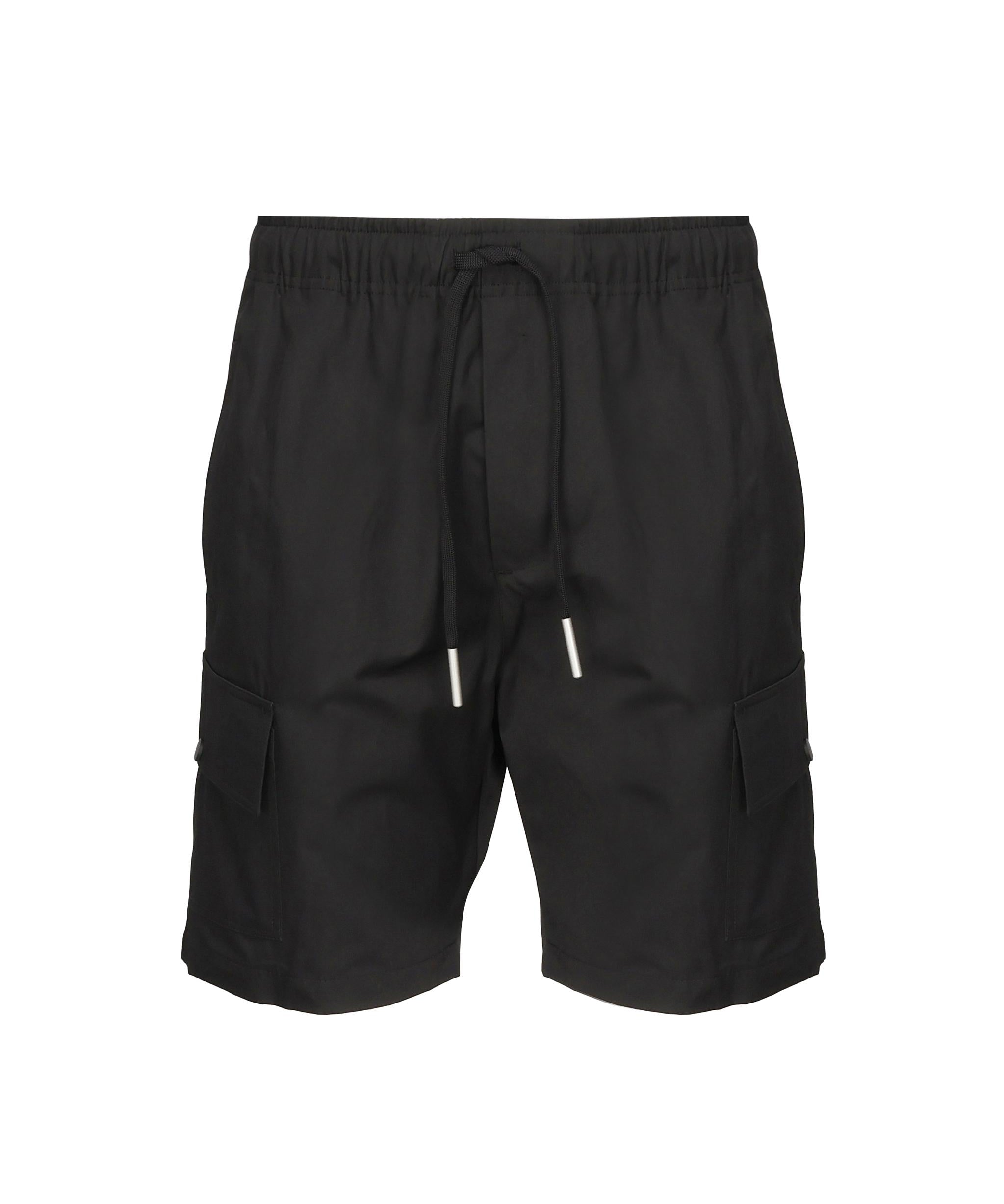 Shorts Mastyf in misto lino e cotone MASTYF -NERO GIULIANO GALIANO 
