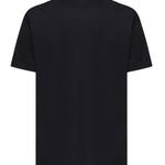 T-shirt girocollo in cotone AIGUE -BLU GIULIANO GALIANO 