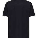 T-shirt girocollo in cotone AIGUE -BLU GIULIANO GALIANO 