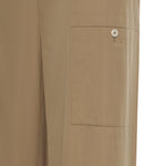 Pantaloni cargo in popeline di cotone J47KA0295 J45292235 JIL SANDER 