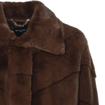 Giacca cropped in pelliccia sintetica 5BGL11 7375AF1AQ MARCIANO BY GUESS 