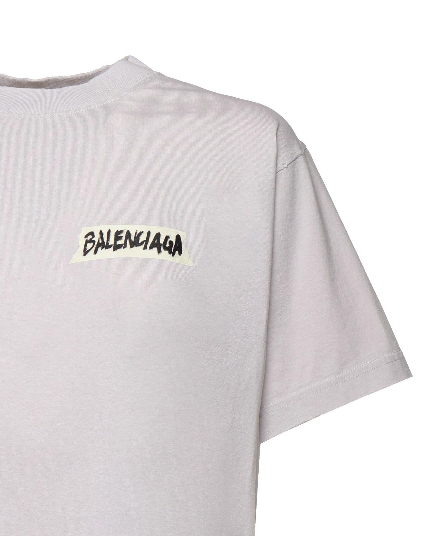 T-Shirt Masking Tape in jersey dry 850990 TTVL69012 BALENCIAGA 