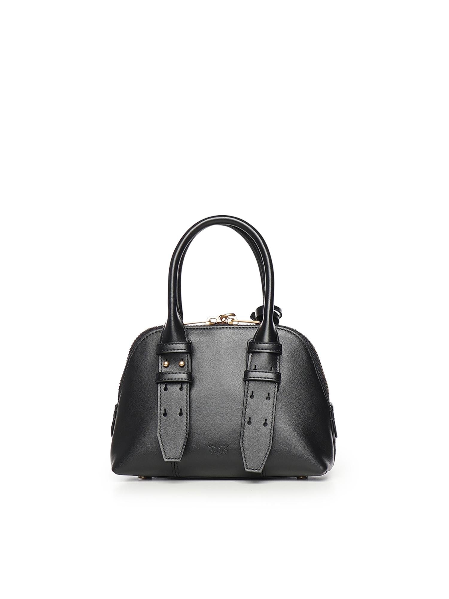 Borsa a mano Escape Bag in pelle 105333 A0QOZ99Q PINKO 