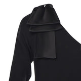 Abito monospalla con rouches 7B0VAH45 1MMZ2Q VALENTINO GARAVANI 