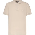 Polo in piquet stretch NPMB252144STDW C002 FAY 