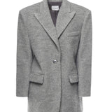Blazer monopetto Teresa T182030B TNW047GREY THE ANDAMANE 