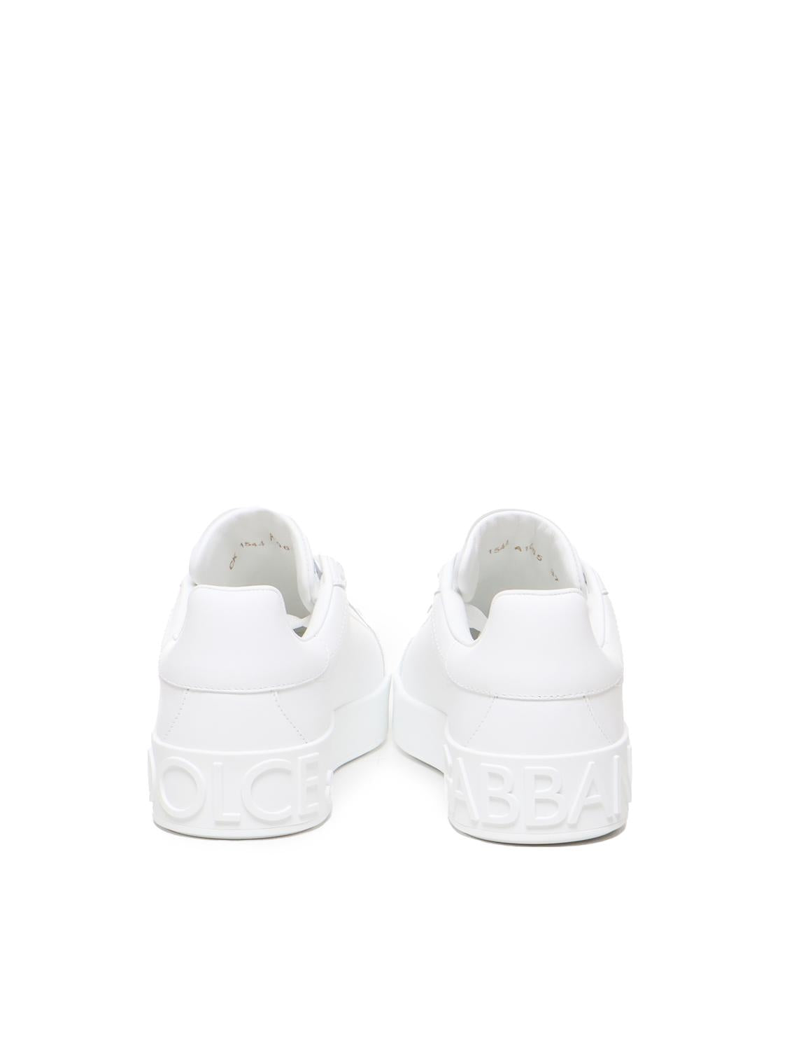 Sneakers Portofino in pelle CK1544 A106580001 DOLCE & GABBANA 