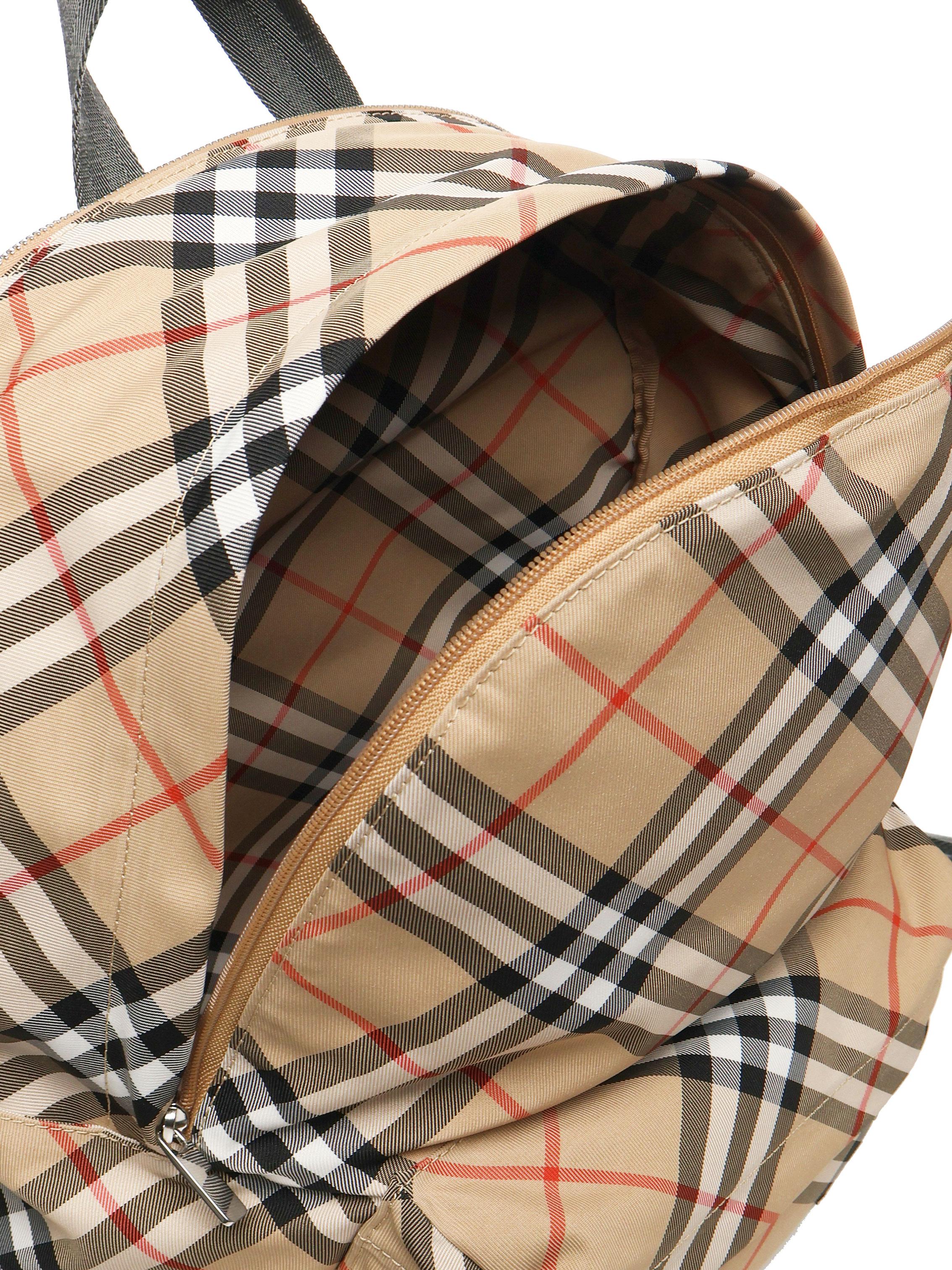 Zaino Nova Check 8091312 A2021 BURBERRY 