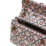 Mini bag Kensington con cristalli 5018143609 BEIGE KURT GEIGER 