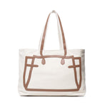 Borsa tote I am responsible 73BS7UH01 RESPONSIBILITY MUSTNATURALE/CUOIO V° 73 