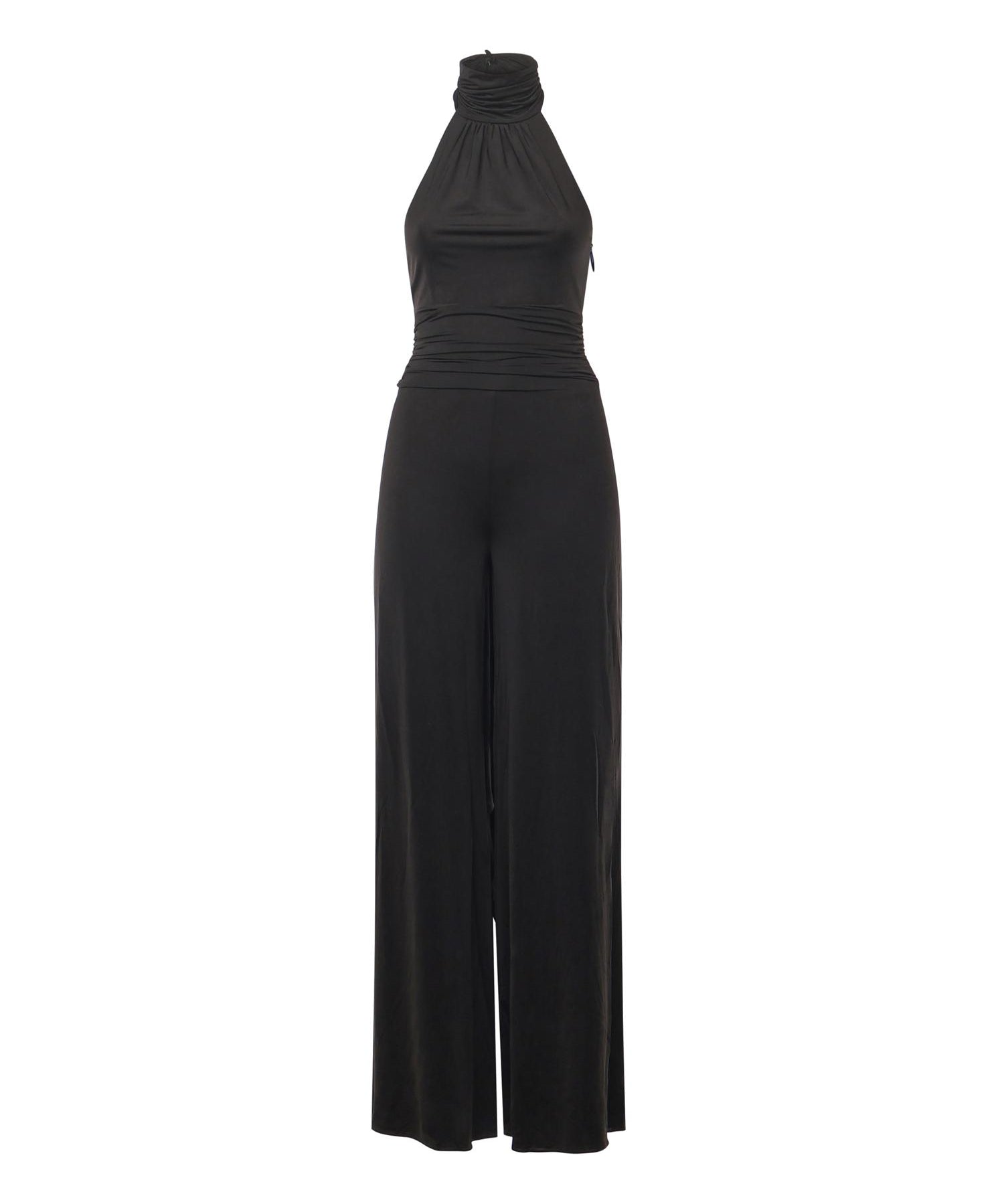 Tuta gamba larga Olivia 5BGD16 6259AJBLK MARCIANO BY GUESS 