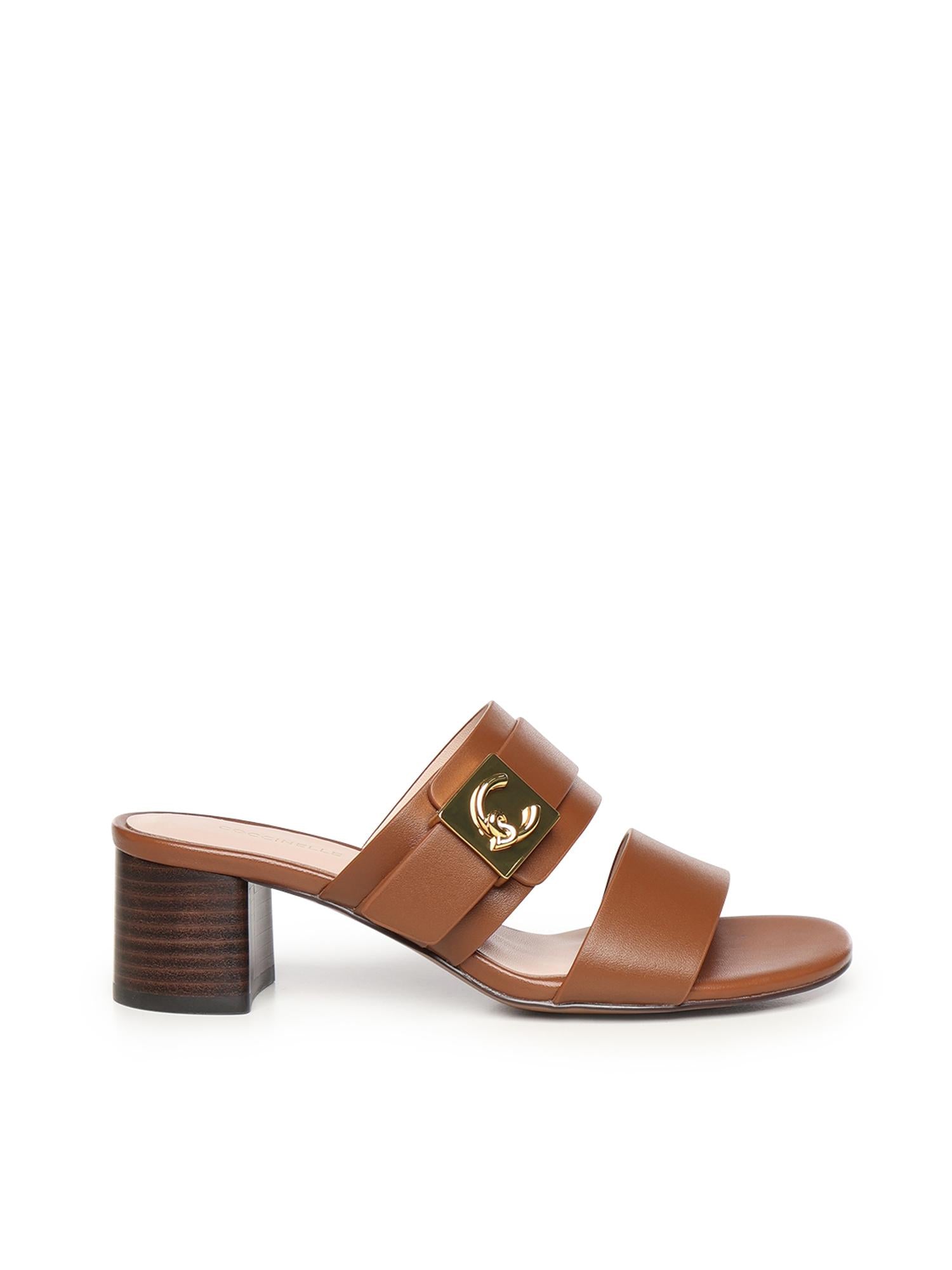 Mules C-Me Lock in pelle E4U7Q170201 W11 COCCINELLE 