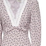 Abito con stampa rose FABX3985F4464 1911 ALESSANDRA RICH 