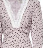 Abito con stampa rose FABX3985F4464 1911 ALESSANDRA RICH 